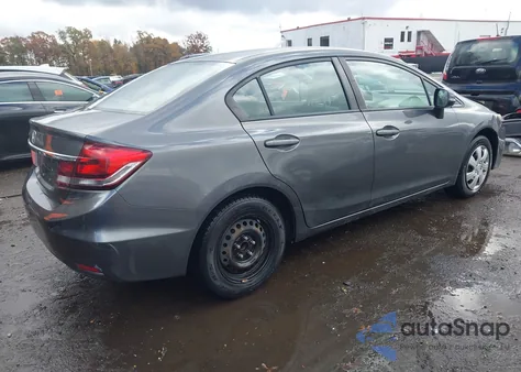2013 Honda Civic Lx from USA, damaged, VIN 2HGFB2F53DH513572